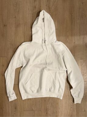Jerzees White NuBlend Pullover Hoodie